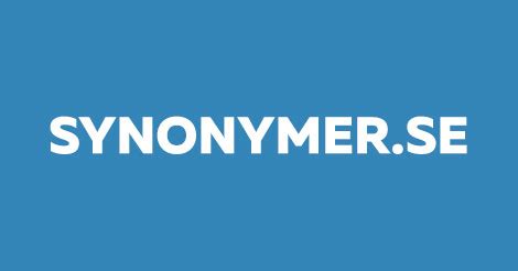 synonymer se